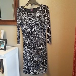 Animal print dress